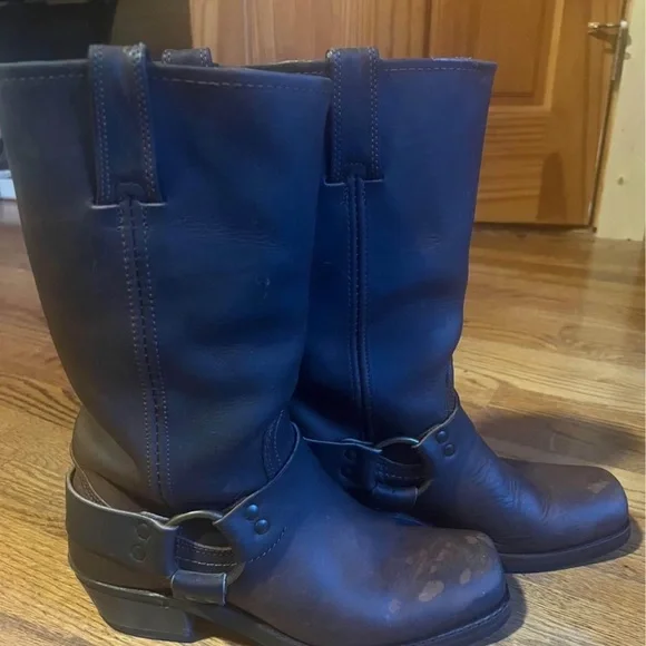 Original VINTAGE FRYE boots - Classic Harness style - Picture 8 of 10